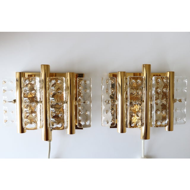 Wall Sconces attributed to Carl Fagerlund for Lyfa, Sweden, 1970s, Set of 2 For Sale - Image 16 of 16