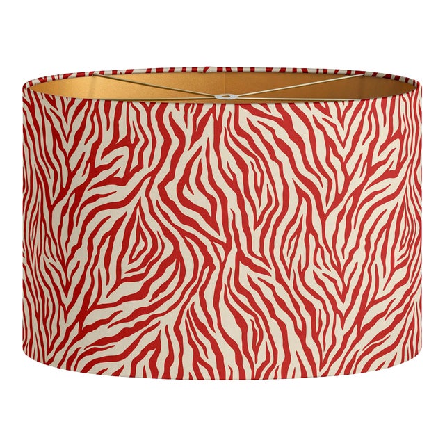 Palais Lampshade Amina Chili & Sand For Sale