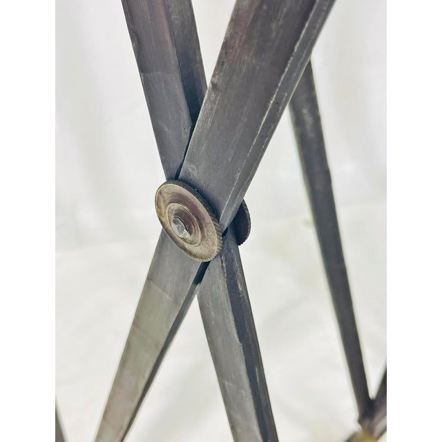 Pair of Sculptural Bronze & Steel Stands by Marcello Mioni, Italy, 1970s For Sale - Image 15 of 18