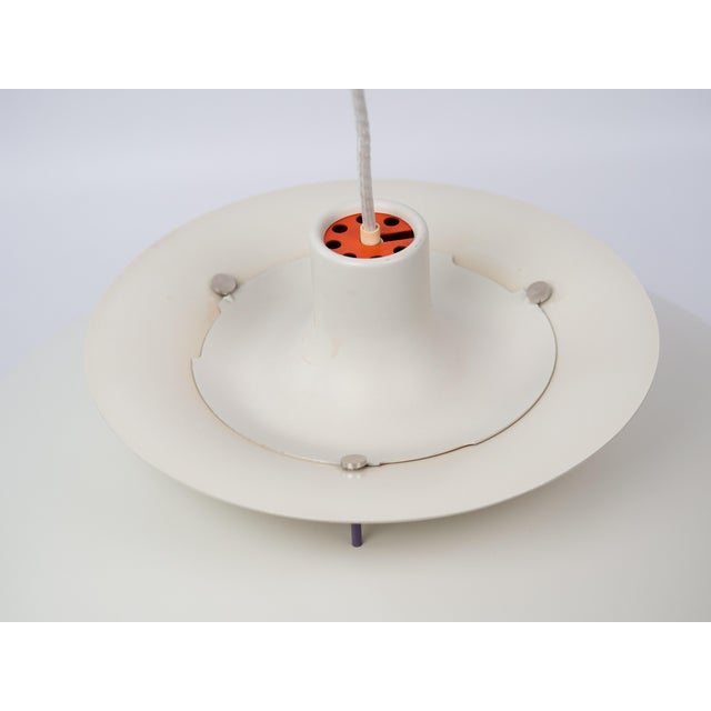 White Vintage Danish PH 5 Lamp by Poul Henningsen for Louis Poulsen, 1970s For Sale - Image 8 of 13