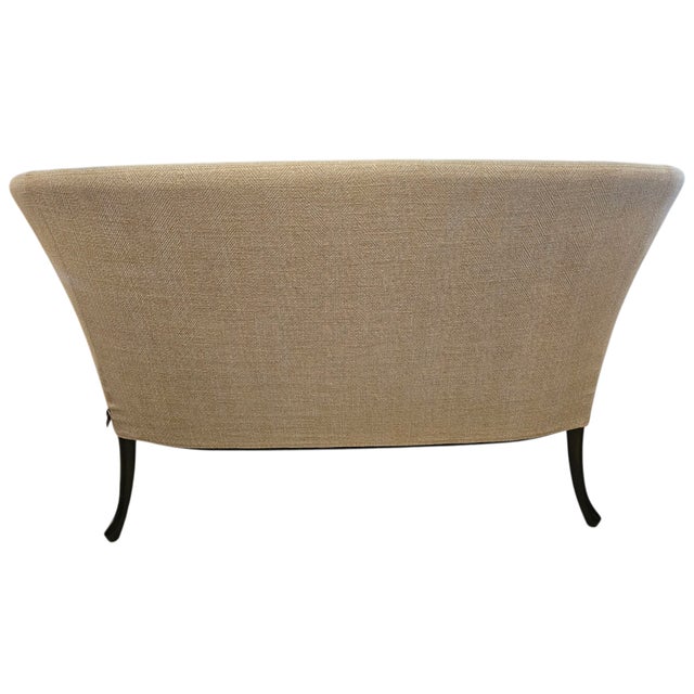 Mid-Century Modern 1990s Vintage Italian Progetti Settee For Sale - Image 3 of 10