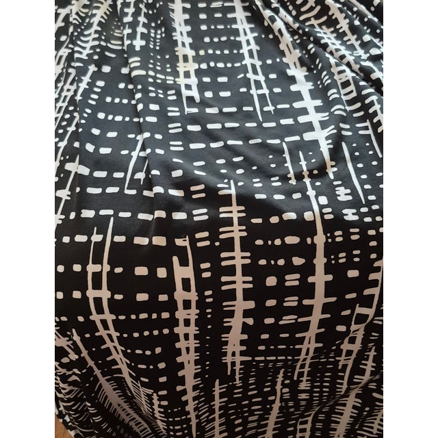 Italian Designer Black and White Heavyweight Jersey-3 Yards For Sale In Atlanta - Image 6 of 6