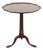 English Wine Table with Ornate One-Piece Top For Sale
