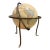 Eureka Masterpiece Collection Vintage World Globe on Iron Stand by George F. Cram Co. For Sale