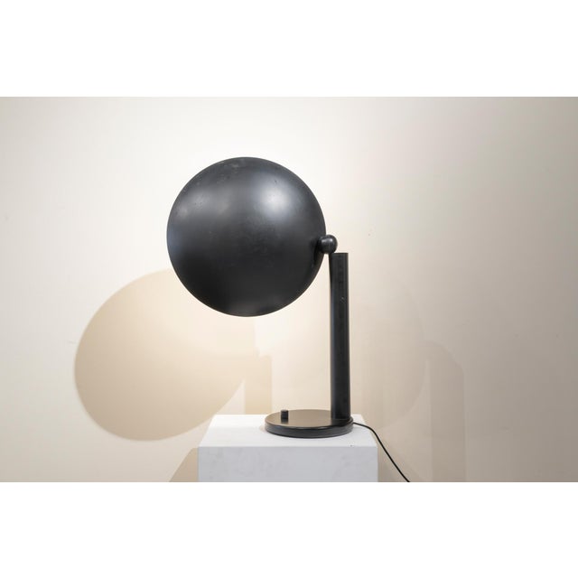 Vintage Table Lamp with Folding Shade, 1980 For Sale - Image 4 of 8