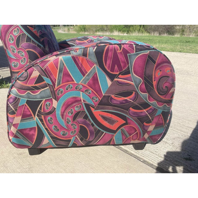 Post Modern Arm Chairs For Sale - Image 9 of 12