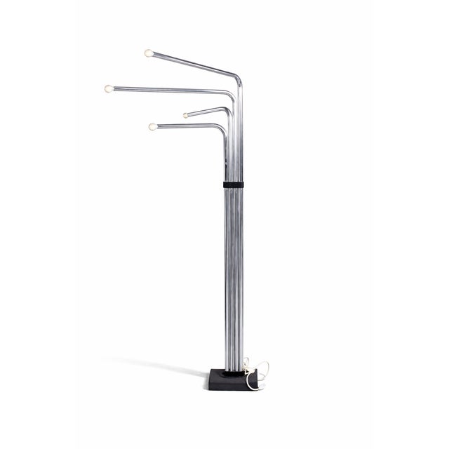 4-Light Floor Lamp from Reggiani, 1970s For Sale - Image 10 of 11