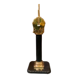 Solid Brass Ships Throttle on Stand
