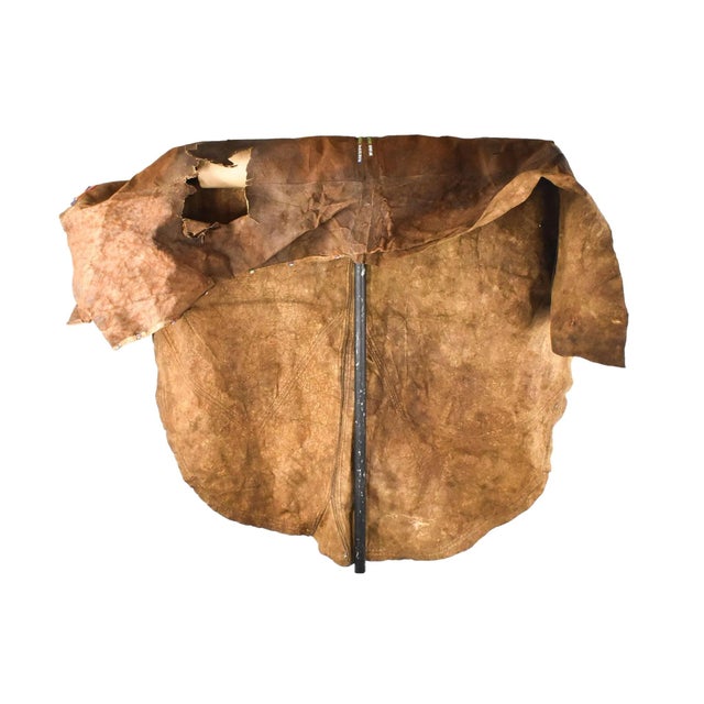 Early 20th Century Maasai Leather Beaded Skirt Kenya For Sale In Denver - Image 6 of 6