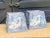 2020s Blue and White Harem Toile Lampshades - a Pair For Sale - Image 5 of 5