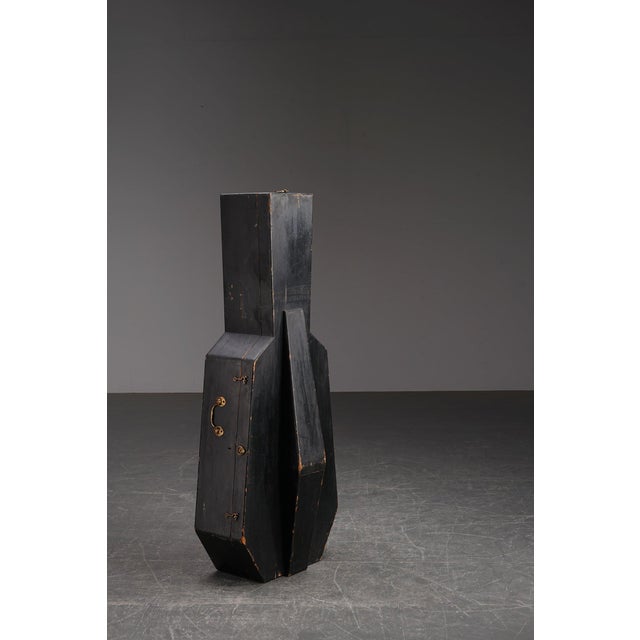Early 20th Century Cubist Sculptural Cello Case For Sale - Image 11 of 17