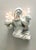 Wall Mounted White Glazed Ceramic Cherub Candleholder by Goldscheider, Austria, 1930s For Sale - Image 10 of 10