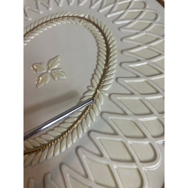 1990s 1990s Vintage Fitz and Floyd Soup Tureen Tray Huntington Pheasant Centerpiece For Sale - Image 5 of 9