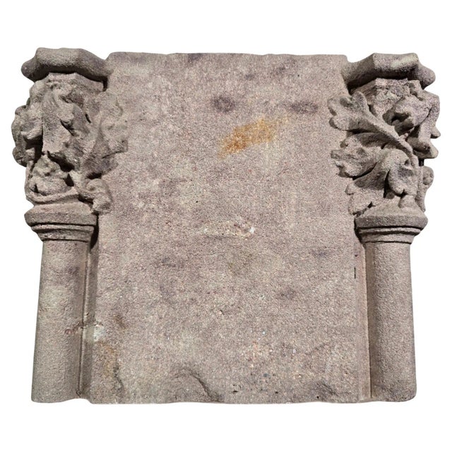 Antique Gothic Capital, 1750 For Sale - Image 12 of 12