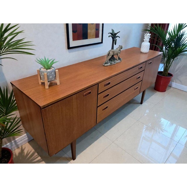 Wood Mid-Century Modern Nathan Teak Sideboard, 1960s For Sale - Image 7 of 18