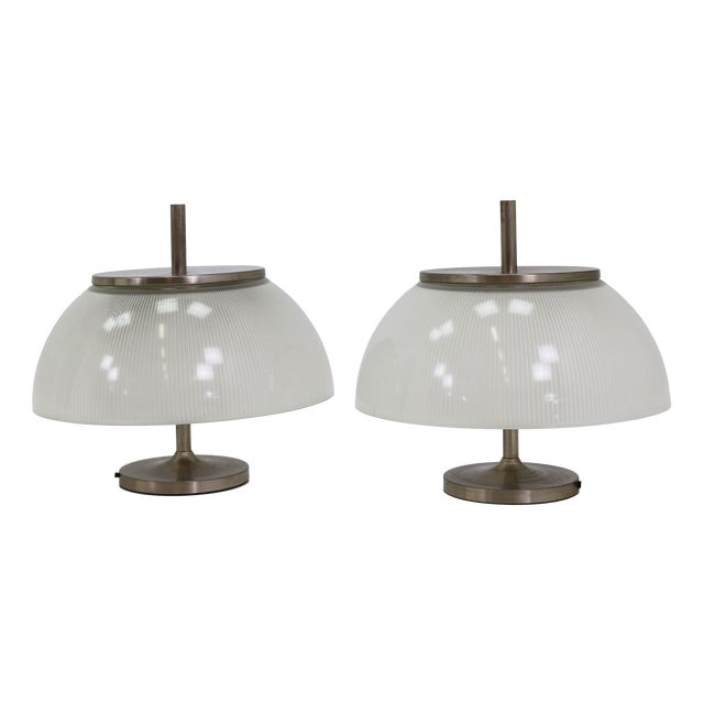 Alfetta Table Lamps by Sergio Mazza for Artemide, Italy, 1966, Set of 2 For Sale
