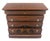 Brown Bronze Mounts & Pulls Burl Wood Inlay Neoclassical 4 Drawers 48" Dresser MINT! For Sale - Image 8 of 14