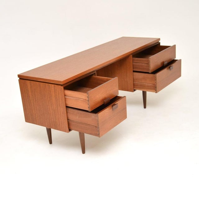 Mid-Century Modern Vintage Danish Teak Desk by Kofod Larsen for G-Plan, 1960s For Sale - Image 3 of 10