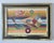 Vintage Needlepoint Tapestry Abstract Geometric Design Framed For Sale - Image 12 of 13