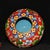 1940s Cloisonné Enamel Small Melon Ginger Jar With Peony Motif and Lid For Sale - Image 5 of 9