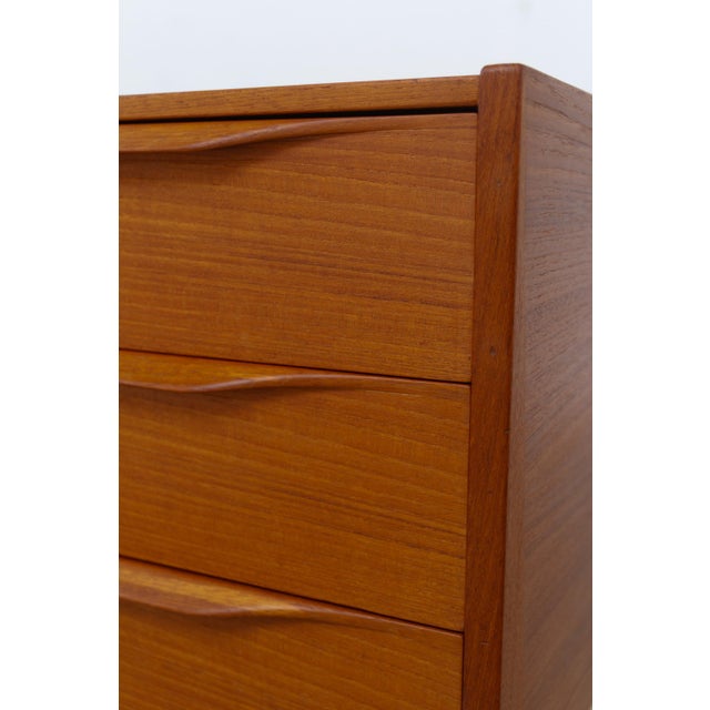 Danish Teak Chest of Drawers No34 by Kai Kristiansen for Aksel Kjersgaard, 1960s. For Sale - Image 18 of 18