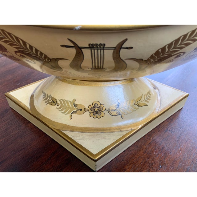 Late 20th Century French Tole Compote For Sale In New York - Image 6 of 11