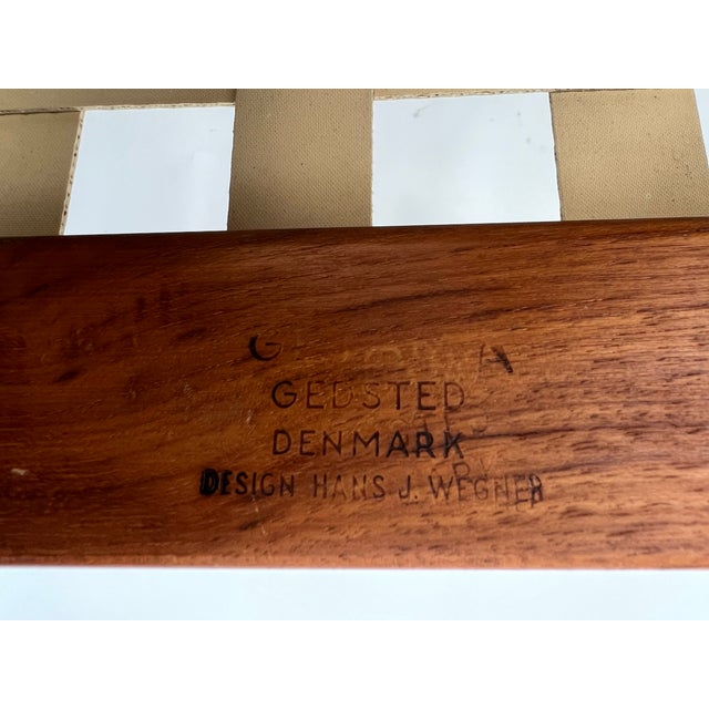 GE 370 Easy Chair by Hans J. Wegner for Getama, 1960s For Sale - Image 12 of 13