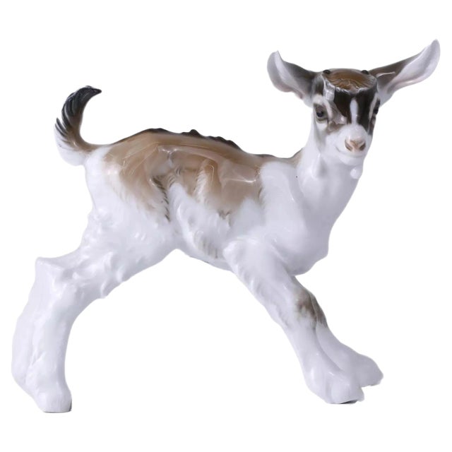 Porcelain Goat from Rosenthal For Sale
