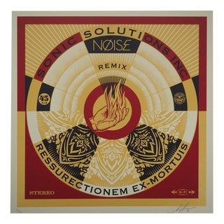 Shepard Fairey, Noise Remix, Screenprint For Sale