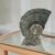 Contemporary 1970s Tahitian Turbo Marmoratus Mother-of-Pearl Shell Mood Lamp For Sale - Image 3 of 16