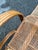 Vintage Rattan Reclining Lounge Chair With Pull-Out Ottoman For Sale - Image 10 of 11