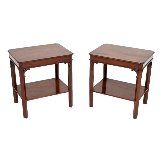 Georgian Side Tables, 1950s, Set of 2 For Sale