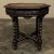 Antique French Renaissance Octagonal Barley Twist End Table was fashioned from solid oak and features a gadrooned and...