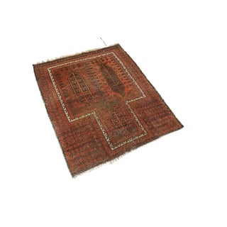 Hand-Knotted Rug, 1920s For Sale