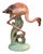 Mid 20th Century "Hunting" Pink Flamingo Ceramic Tabletop Sculpture Brad Keeler For Sale
