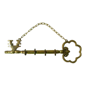 Brass Wall Key Holder