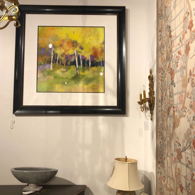 1990s Framed Transitional Artwork Chairish