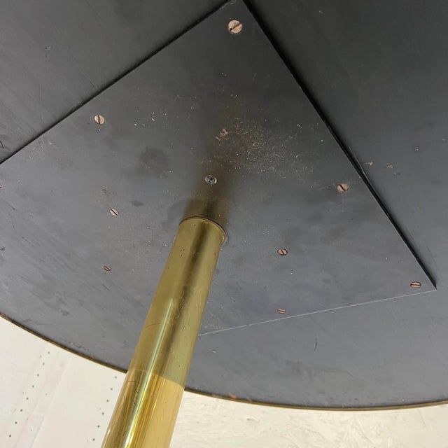 Mid 20th Century Mosaic Glass and Brass Table Kagan Dunbar Style For Sale - Image 5 of 11