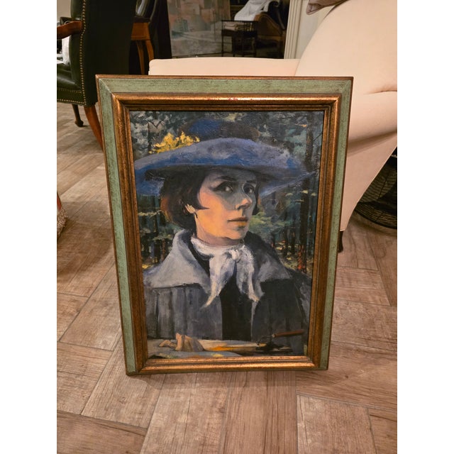 Jane Eakin Self Portrait For Sale - Image 9 of 9