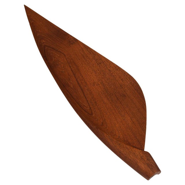 1950s Dish in Teak attributed to Yngve Ekström, 1950s For Sale - Image 5 of 5