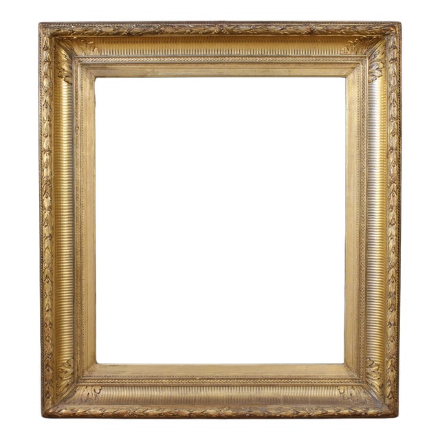 20th Century Louis XVI French Gilded Frame, 1920s For Sale
