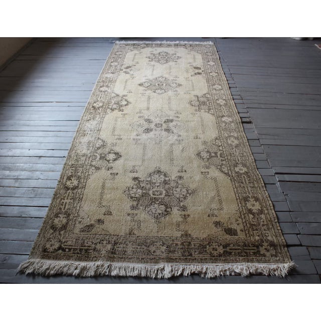 1960s Anatolian Rug Runner - 61"x152" For Sale - Image 10 of 10