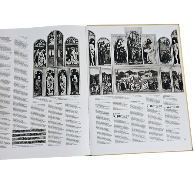 Vintage Hardcover the Complete Paintings of the Van Eycks 1968 World Art Classics For Sale - Image 13 of 16
