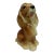 1940s Porcelain Cocher Spaniel Planter For Sale