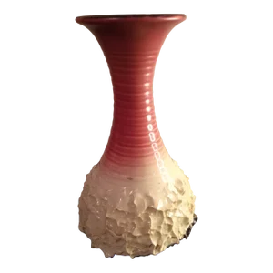 Signed Dryden Arkansas Pottery Textured Glazed Vase