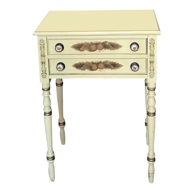 Hitchcock Reproduction Side Table Chairish
