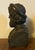 Metal Antique 19th Century Grand Tour Classical Bronze Library Bust or Sculpture of Asclepius, Greco-Roman God of Medicine For Sale - Image 7 of 17