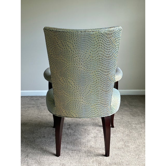 Late 20th Century Late 20th Century Set of 6 Baker Furniture Barbara Barry Collection Dining Chairs For Sale - Image 5 of 9