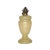 Oil lamp, late 1800 / early 1900, in painted opaline glass. Integral. Up to 250V (Europe/UK Standard).The wiring of this...