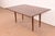 Jack Cartwright for Founders Mid-Century Modern Walnut Drop-Leaf Harvest Dining Table, Newly Refinished For Sale - Image 14 of 14